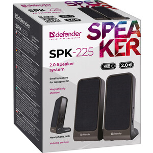 фото Акустическая система defender spk-225 4 вт, питание от usb (65220)