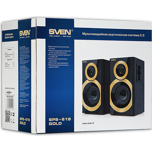 Акустическая система Sven SPS-619 GOLD (SV-0120619GD)