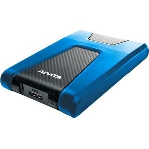 Внешний жесткий диск A-DATA USB3.1 2TB DashDrive HD650 Blue (AHD650-2TU31-CBL) жесткий диск a data dashdrive durable hd650 1tb usb 3 0 red ahd650 1tu31 crd