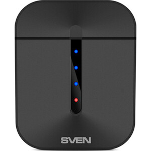 фото Гарнитура sven e-335b, черный (bluetooth, tws) (sv-020354)