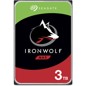фото Жесткий диск seagate sata3 3tb ironwolf nas 5900 64mb (st3000vn007)