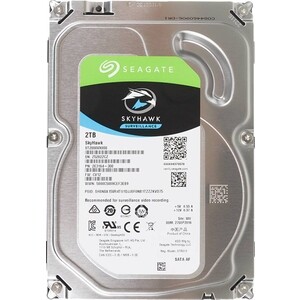 фото Жесткий диск seagate sata 2tb skyhawk surveillance hdd 64mb (st2000vx008)