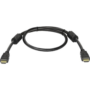 Кабель Defender HDMI-03PRO HDMI M-M, ver 1.4, 1.0 м (87340) exegate ex287723rus кабель hdmi exegate ex cc hdmi2 1 8f 19m 19m v2 0 1 8м 4k uhd ethernet ферритовые кольца позолоченные контакты