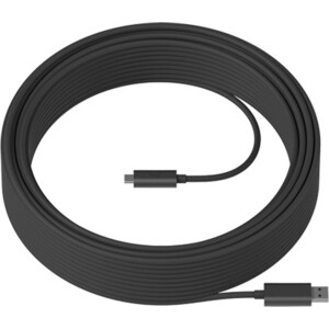 фото Кабель logitech strong usb 3.1 cable 10 m,graphite (939-001799)