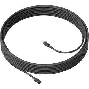 фото Кабель logitech meetup 10m mic cable, graphite (950-000005)