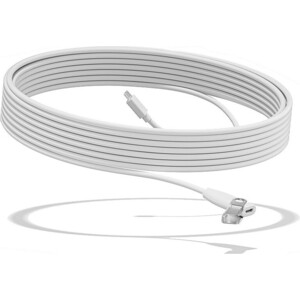 Кабель Logitech Rally Mic Pod ext Cable, Off-White (952-000047) кабель logitech rally mic pod ext cable off white 952 000047