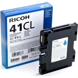 Картридж для гелевого принтера Ricoh GC 41CL Cyan (405766) картридж для струйного принтера superfine sf lc1000bk