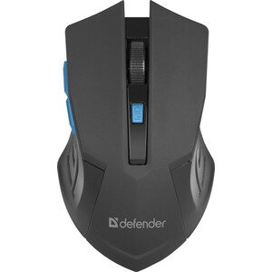 Мышь Defender Accura MM-275 синий,6 кнопок, 800-1600 dpi (52275) мышь defender accura mm 365 красный 6 кнопок 800 1600 dpi 52367