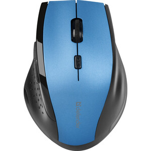 Мышь Defender Accura MM-365 синий,6 кнопок, 800-1600 dpi (52366) фен dco16 1600 вт серебристый синий