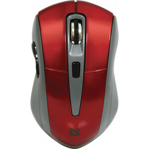 Мышь Defender Accura MM-965 красный, 6кнопок, 800-1600dpi USB (52966) мышь defender shock gm 110l оптика 6кнопок 800 3200dpi 52110