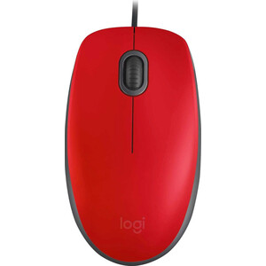 Мышь Logitech Mouse M110 Silent USB Red Ret (910-005489) Mouse M110 Silent USB Red Ret (910-005489) - фото 3