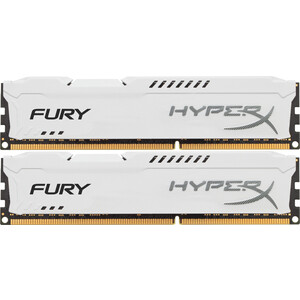 

Память оперативная Kingston 8GB DDR3 DIMM HyperX FURY White Series (HX318C10FWK2/8), 8GB DDR3 DIMM HyperX FURY White Series (HX318C10FWK2/8)