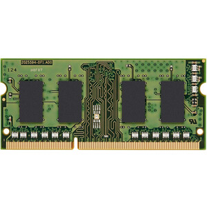 Память оперативная Kingston 4GB DDR3 Non-ECC SODIMM 1Rx8 (KVR16S11S8/4WP) память оперативная для ноутбука kingston sodimm 2gb ddr3 non ecc sr x16 kvr16s11s6 2