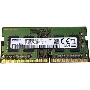 

Память оперативная Samsung DDR4 4GB UNB SODIMM 2666, 1.2V (M471A5244CB0-CTD), DDR4 4GB UNB SODIMM 2666, 1.2V (M471A5244CB0-CTD)