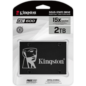 Твердотельный накопитель Kingston 2048GB SSDNow KC600 (SKC600/2048G)