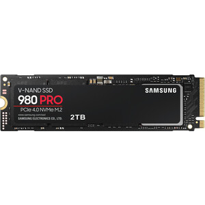 Твердотельный накопитель Samsung SSD 2TB 980 PRO (MZ-V8P2T0BW) твердотельный накопитель samsung 990 pro 1tb mz v9p1t0cw