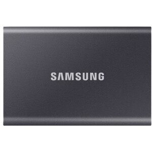 Твердотельный накопитель Samsung SSD 500GB T7 Touch, USB Type-C (MU-PC500T/WW) eaget m1 портативный ssd type c usb3 1 512gb портативный твердотельный накопитель высокоскоростной металлический портативный ssd