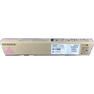 Тонер-картридж Ricoh Magenta MP C406 (842097) тонер ricoh magenta m c2000l 842460