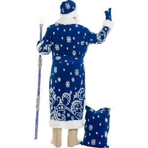 фото Bigarden костюм деда мороза ''традиционный'' синий размер 50-54