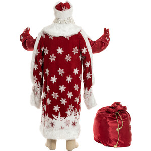 фото Bigarden костюм деда мороза ''боярский снежный'' размер 50-56