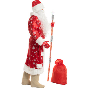 фото Bigarden костюм деда мороза ''вьюга'' красный размер 50-54
