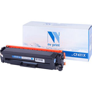 Картридж совместимый NV PRINT NV-CF411XC картридж для лазерного принтера easyprint ce311a 20131 голубой совместимый