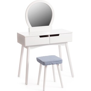 фото Туалетный столик с зеркалом и табуретом tetchair secret de maison fabron (mod. tt-dt033)
