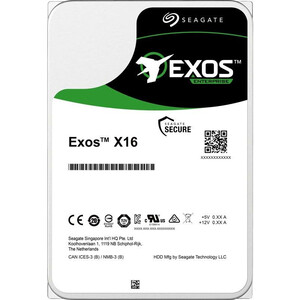 фото Жесткий диск seagate original sas 3.0 12tb st12000nm002g exos x16 (st12000nm002g)