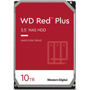 Жесткий диск Western Digital (WD) Original SATA-III 10Tb WD101EFBX NAS Red Plus (WD101EFBX) накопитель ssd western digital wd original sata iii 2tb wds200t1r0b red wds200t1r0b