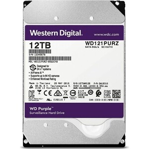 фото Жесткий диск wd original sata-iii 12tb wd121purz purple (wd121purz)