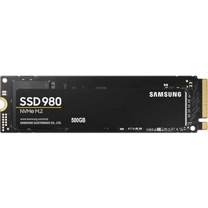 Накопитель SSD Samsung PCI-E x4 500Gb MZ-V8V500BW 980 M.2 2280 (MZ-V8V500BW) твердотельный накопитель samsung 980 500gb mz v8v500bw
