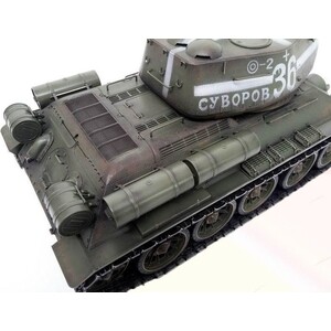 Радиоуправляемый танк Heng Long Russia T34-85 масштаб 1:16 2.4G - 3909-1 V7.0 - фото 3