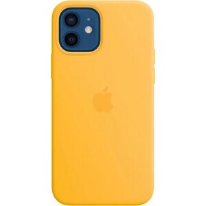фото Чехол apple magsafe для iphone 12 и iphone 12 pro, ярко-жёлтый цвет (mktq3ze/a)