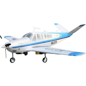 Радиоуправляемый самолет Top RC ST Beechcraft Bonanza V35 голубой 1280мм (шасси) PNP - top085B ST Beechcraft Bonanza V35 голубой 1280мм (шасси) PNP - top085B - фото 1
