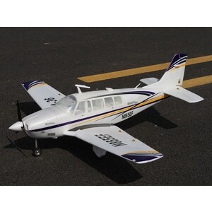 Радиоуправляемый самолет Top RC ST Beechcraft Bonanza A36 фиолетовый 1280мм (шасси) PNP - top086B ST Beechcraft Bonanza A36 фиолетовый 1280мм (шасси) PNP - top086B - фото 2