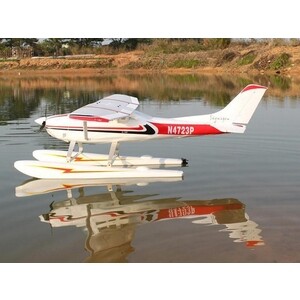 Радиоуправляемый самолет Top RC Cessna 1.5m C185 PRO на поплавках KIT - top065A - фото 4