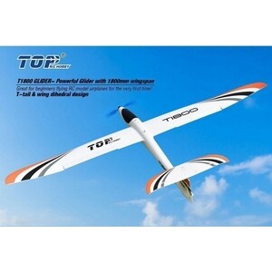 Радиоуправляемый планер Top RC T1800 (Propeller Power System) 1800мм 2.4G RTF - top091C T1800 (Propeller Power System) 1800мм 2.4G RTF - top091C - фото 3