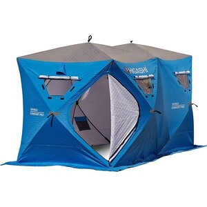 фото Зимняя палатка куб higashi double comfort pro dc трехслойная