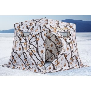 фото Зимняя палатка куб higashi winter camo pyramid pro трехслойная