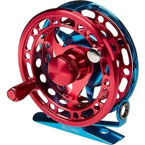 фото Катушка инерционная higashi h-70 blue/red