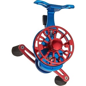 фото Катушка инерционная higashi hm-55 blue/red