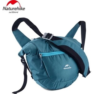фото Сумка рюкзак naturehike unisex outdoor messenger bag 8l blue