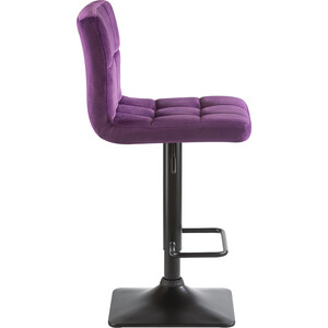 фото Стул bigarden 5018-lm dominic цвет сиденья фиолетовый велюр (mj9-58) цвет основания черный
