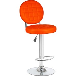 фото Стул bigarden 3260-lm molly цвет сиденья оранжевый, цвет основания хром