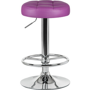 фото Стул bigarden 5008-lm bruno цвет сиденья фиолетовый, цвет основания хром