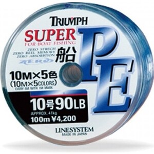 

Шнур плетеный Linesystem Triumph Fune PE 12 (0,57мм) 100м multicolor, Triumph Fune PE 12 (0,57мм) 100м multicolor