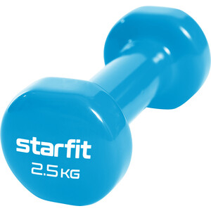 

Гантель виниловая Starfit Core DB-101 2,5 кг, синий, Core DB-101 2,5 кг, синий