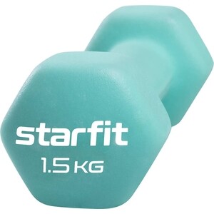 

Гантель неопреновая Starfit Core DB-201 1,5 кг, мятный, Core DB-201 1,5 кг, мятный