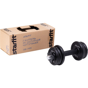 

Гантель разборная чугунная Starfit DB-713 6 кг, DB-713 6 кг