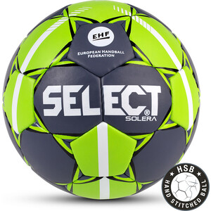 Мяч ганбольный Select SOLERA IHF, №1, серый/лайм